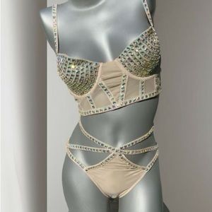 NWT Victoria’s Secret Jeweled Lingerie.